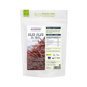 AGAR AGAR EN TIRAS 50G ALGAMAR